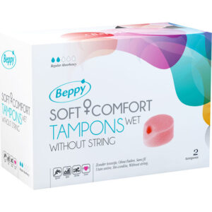 vVigoroso BEPPY - SOFT COMFORT TAMPONS WET 2UNITS