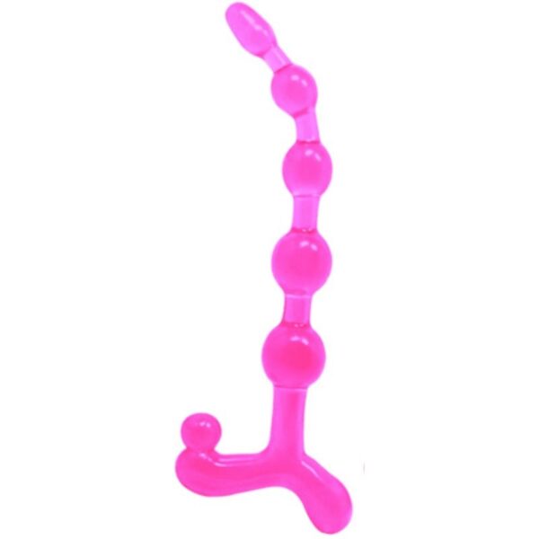 vVigoroso DANÇA - BENDY TWIST ROSA ANAL BOLAS