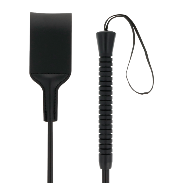 vVigoroso DARKNESS - CHICOTE BDSM FETICHE PRETO GRANDE