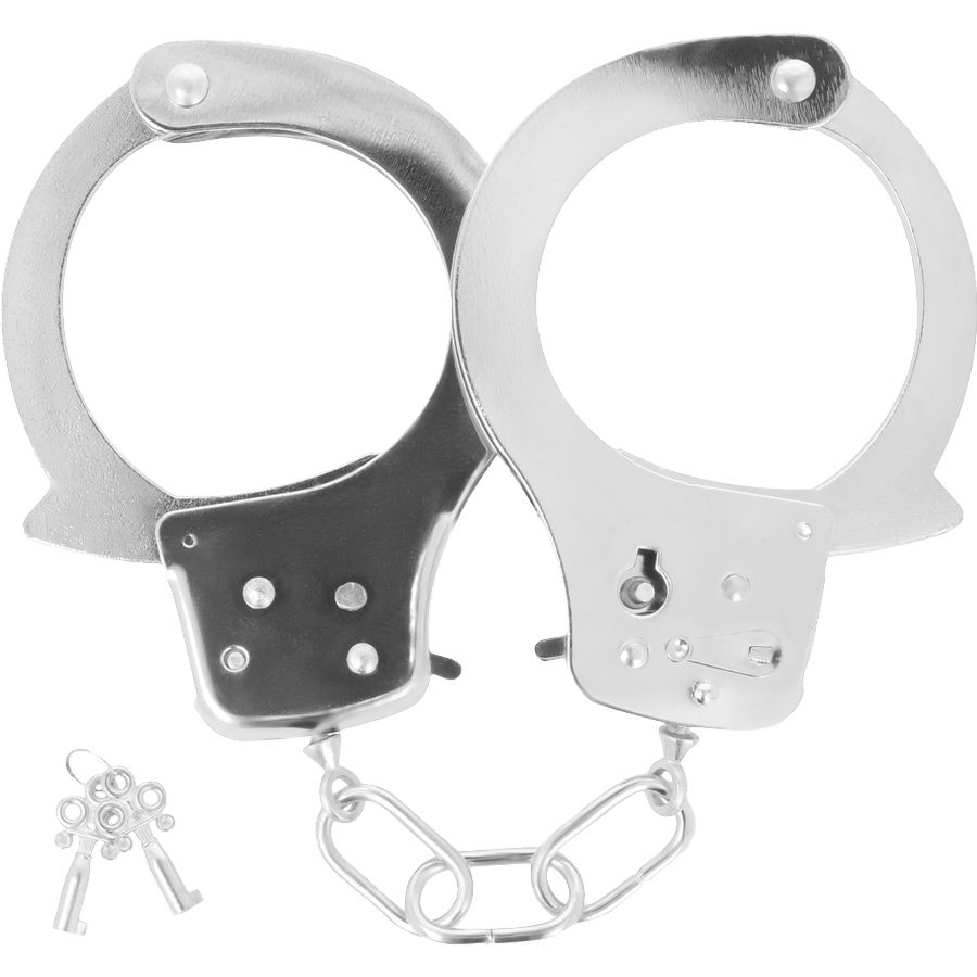 DARKNESS METAL PLEASURE LEGCUFFS - Image 3