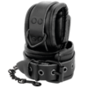 DARKNESS LEATHER WRIST ANKLE RESTRAINTS BLACK - Image 3