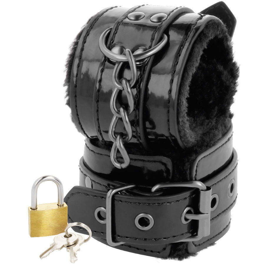 DARKNESS  WRIST RESTRAINTS BLACK - Image 2
