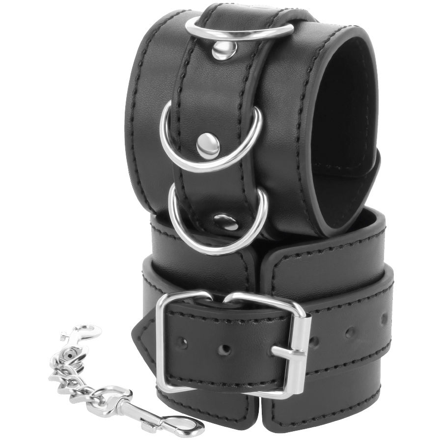 DARKNESS  WRIST RESTRAINTS BLACK - Image 2