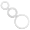 ADDICTED TOYS SET ANILLOS PENE Y TESTICULOS CLEAR - Image 2