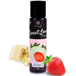 vVigoroso SECRETPLAY - GEL DOCE AMOR MORANGO E CHOCOLATE BRANCO 60 ML