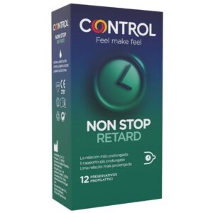 Vigoroso - CONTROL - NON STOP RETARD CONDOMS 12 UNITS