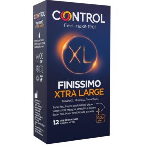 Vigoroso - CONTROL FINISSIMO XL CONDOMS 12 UNITS