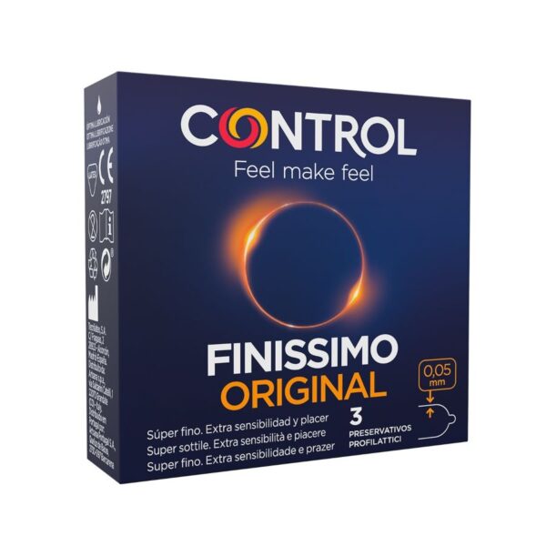 Vigoroso - CONTROL FINISSIMO CONDOMS 3 UNITS