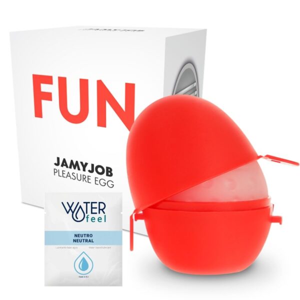 vVigoroso JAMYJOB EGG MASTURBATOR RED EDITION DISCRETT