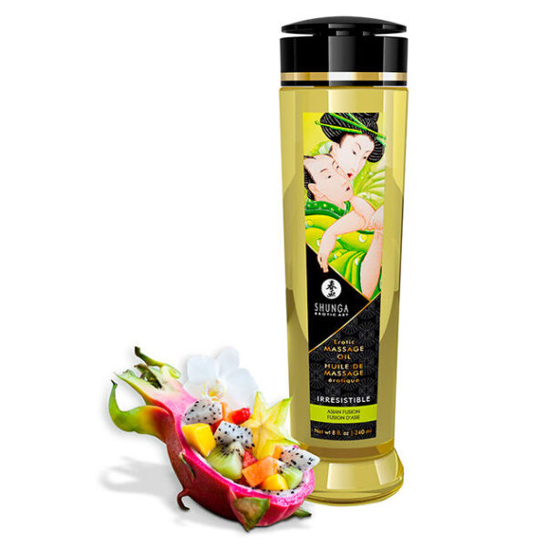 vVigoroso SHUNGA - ÓLEO DE MASSAGEM ERÓTICA IRRESISTÍVEL 240ML