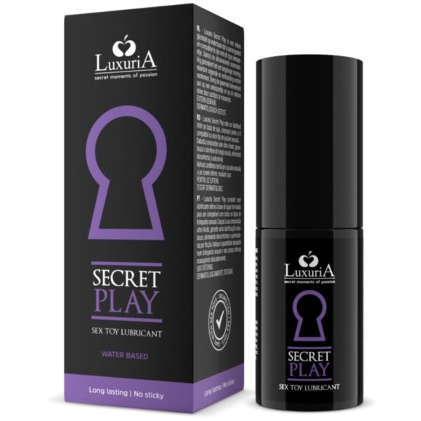 vVigoroso LUXURIA SECRET PLAY SEX TOYS LUBRIFICANTE 30 ML