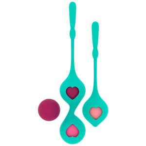 Vigoroso RITHUAL - CONJUNTO DE TREINAMENTO PÉLVICO DEVA AQUA GREEN