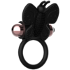 COQUETTE COCK RING BORBOLETA ANEL VIBRADOR PRETO / OURO - Image 3