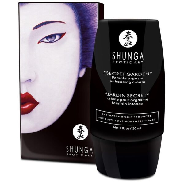 vVigoroso SHUNGA - CREME DE ORGASMO FEMININO INTENSO JARDIM SECRETO