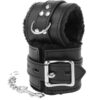 DARKNESS LOVE CUFFS, WRIST WITH FUR BLACK - Image 2