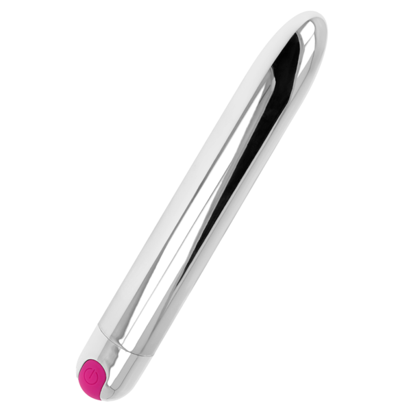 vVigoroso OHMAMA - VIBRADOR PRATA RECARREGÁVEL 10 MODOS 18