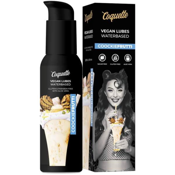 vVigoroso COQUETTE CHIC DESIRE - LUBRIFICANTE VEGANO PREMIUM EXPERIENCE COOKIEFRUTTI 100ML