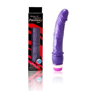 vVigoroso WAVES OF PLEASURE VIBRATOR 23 CM PURPLE