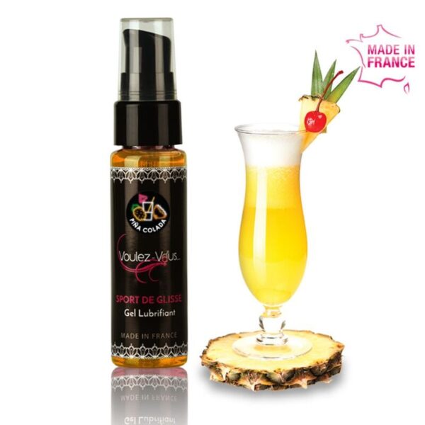 vVigoroso VOULEZ-VOUS GEL LUBRICANTE BASE AGUA - PIÑA COLADA - 35 ML