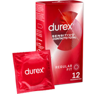 Vigoroso - DUREX - CONTATO SENSÍVEL TOTAL 12 UNIDADES