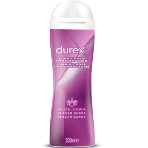 vVigoroso DUREX - PLAY 2-1 LUBRIFICANTE ÍNTIMO E MASSAGEM ALOE VERA