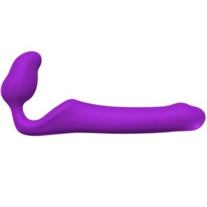 vVigoroso ADRIEN LASTIC - QUEENS STRAP-ON FLEXÍVEL VIOLETA TAMANHO M