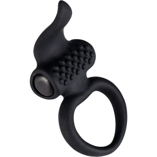vVigoroso ADRIEN LASTIC - ANEL VIBRADOR LINGUS PRETO
