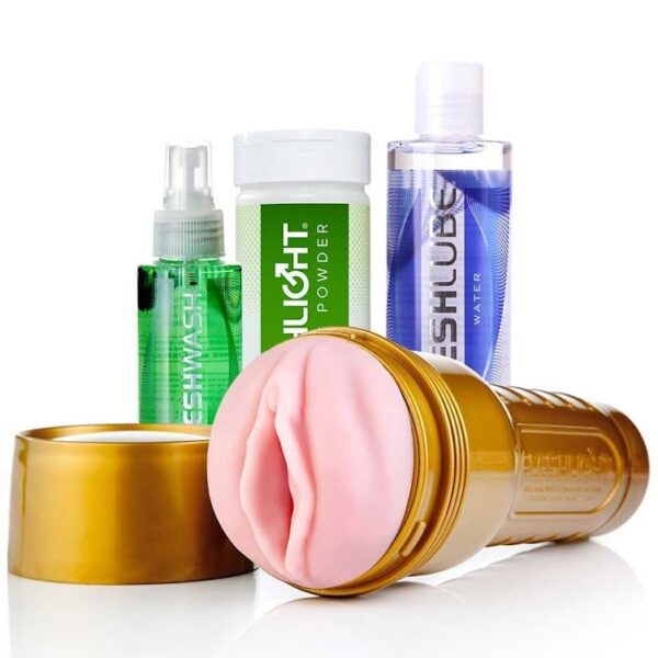 vVigoroso PACOTE DE VALOR DA UNIDADE DE TREINAMENTO DA STAMINA DA FLESHLIGHT