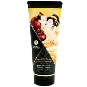 vVigoroso SHUNGA - CREME DE MASSAGEM DE AMÊNDOA DOCE 200 ML