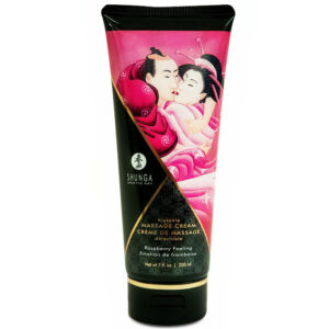 vVigoroso SHUNGA - CREME DE MASSAGEM FRAMBOESA 200 ML