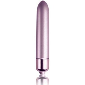 vVigoroso TOQUE DE BALA VIBRANTE ROCKS-OFF DE VELVET SOFT LILAC