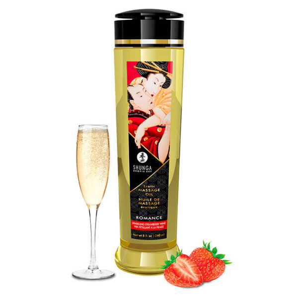 vVigoroso SHUNGA - ÓLEO DE MASSAGEM ROMANCE ERÓTICO 240 ML