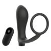 ADDICTED TOYS - ANEL DE PÊNIS COM CONTROLE REMOTO PLUG ANAL PRETO RECARREGVEL - Image 3