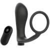 ADDICTED TOYS - ANEL DE PÊNIS COM CONTROLE REMOTO PLUG ANAL PRETO RECARREGVEL - Image 2
