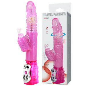 Vigoroso BAILE - TRAVEL PARTNER UP & DOWN ROTATOR RABBIT ROSA