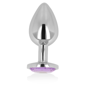 vVigoroso OHMAMA - PLUG ANAL COM CRISTAL VIOLETA 9 CM