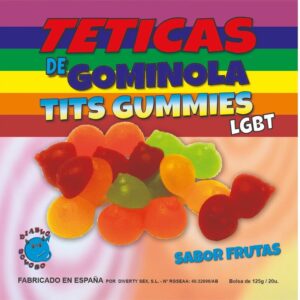 vVigoroso DIABLO GOLOSO - GLITTER ASSORTED GUMMY TEETICS