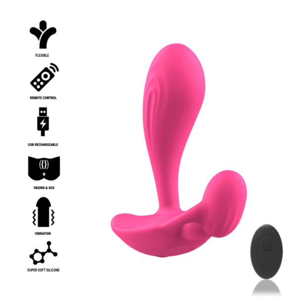 vVigoroso INTENSE - SHELLY PLUG ANAL CONTROLE REMOTO ROSA