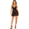 OBSESSIVE - CONJUNTO CHEMERIS BADYDOLL & THONG XS/S - Image 3