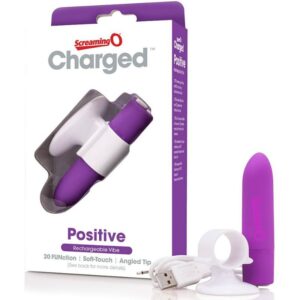 vVigoroso GRITANDO O MASSAGER RECARREGÁVEL - POSITIVO.- ROXO