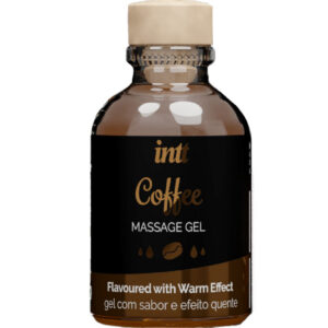 vVigoroso INTT MASSAGE & ORAL SEX - GEL DE MASSAGEM HOT EFFECT SABOR DE CAFÉ