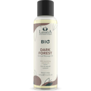 vVigoroso INTIMATELINE LUXURIA - ÓLEO DE MASSAGEM BIO DARK FOREST 100 ML