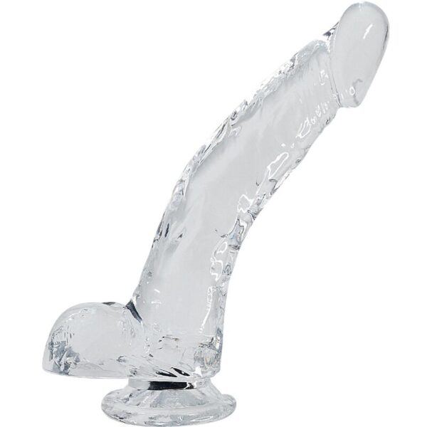 Vigoroso ALIVE - GARANHÃO PÊNIS REALÍSTICO TRANSPARENTE 22 CM