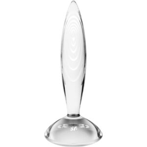 Vigoroso SATISFYER - PLUG ANAL DE CRISTAL ESPUMANTE