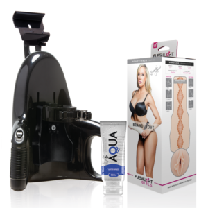 Vigoroso FLESHLIGHT - BRANDI LOVE VAGINA + LANÇAMENTO UNIVERSAL + LUBRIFICANTE AQUA QUALITY 50 ML