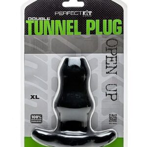 vVigoroso PERFECT FIT BRAND - TUNEL DUPLO PLUG XL GRANDE PRETO