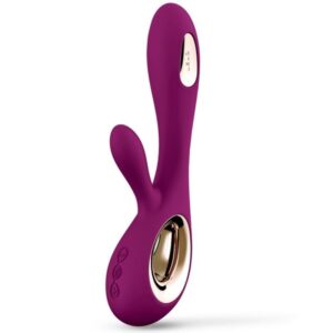 Vigoroso LELO - SORAYA WAVE VIBRADOR COELHO DEEP ROSE