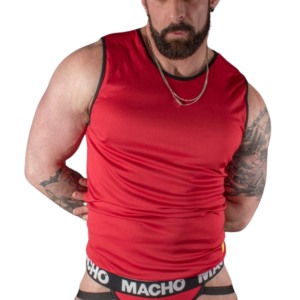 vVigoroso MACHO - T-SHIRT VERMELHA S/M