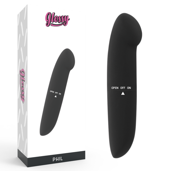 Vigoroso GLOSSY - VIBRADOR PHIL PRETO