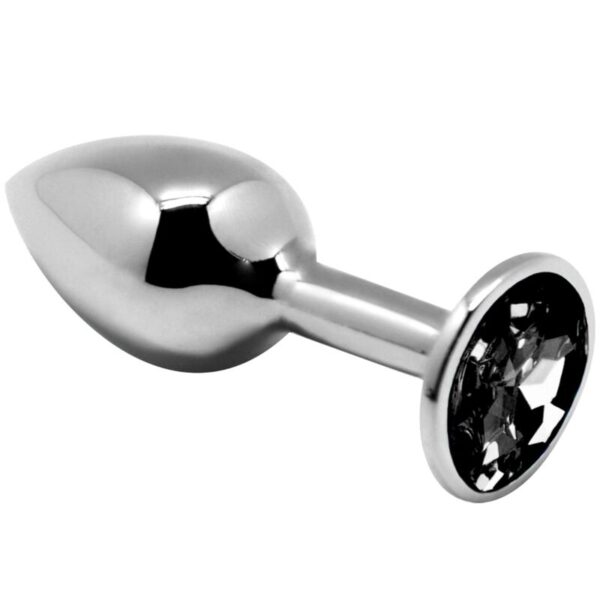 vVigoroso ALIVE - MINI PLUG PRAZER ANAL METAL PRETO TAMANHO M